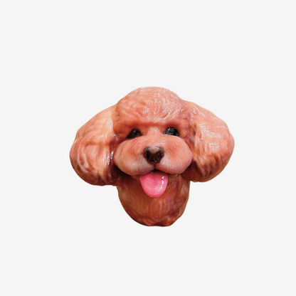 ドッグフェイス３Dカスタムプリント (Dog Face 3D Print)